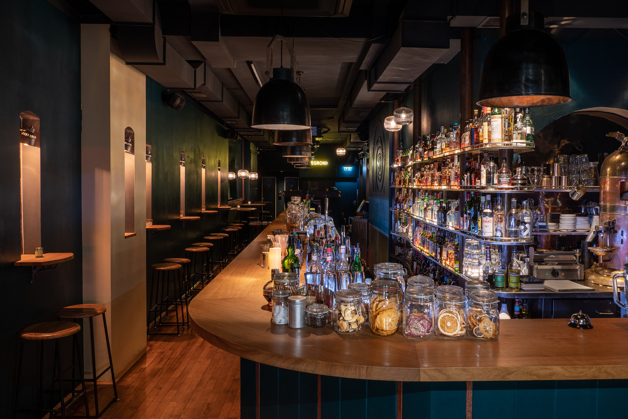 Vertigo Bar München – Innenansicht Cocktailbar Sendlinger Tor
